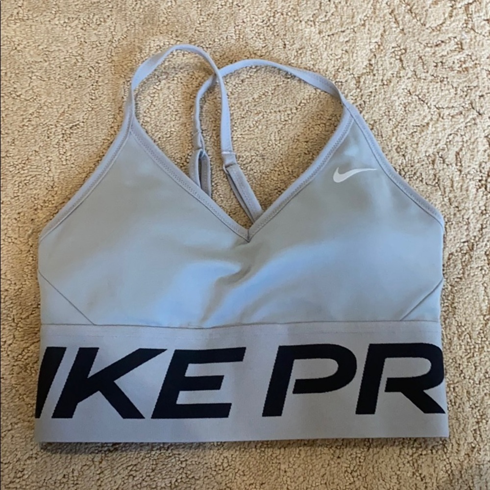 Nike longline sports bra